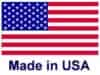 American flag with "Made in USA" text below it.